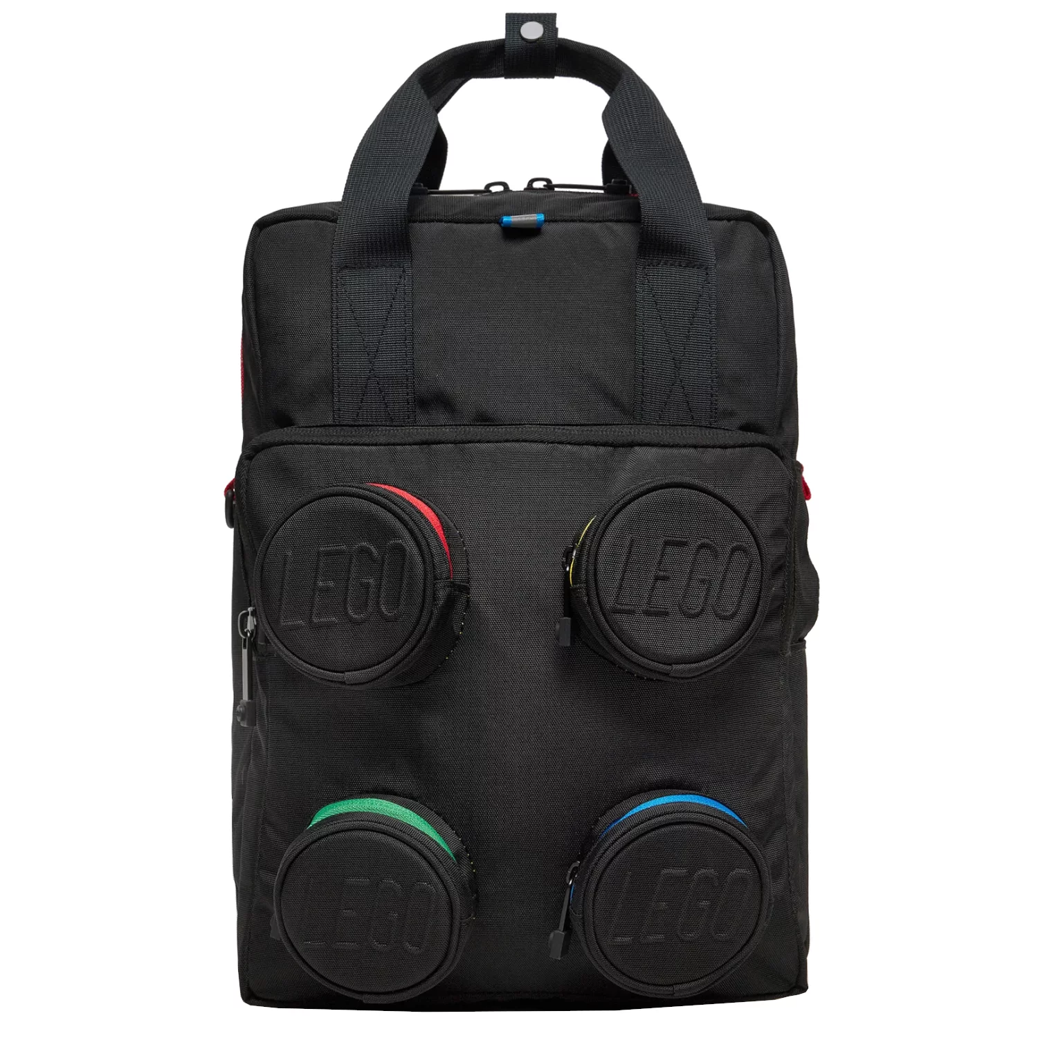 LEGO Brick 2x2 Backpack 20205-0354, Dla chłopca, Czarne, plecaki, poliester, rozmiar: One size