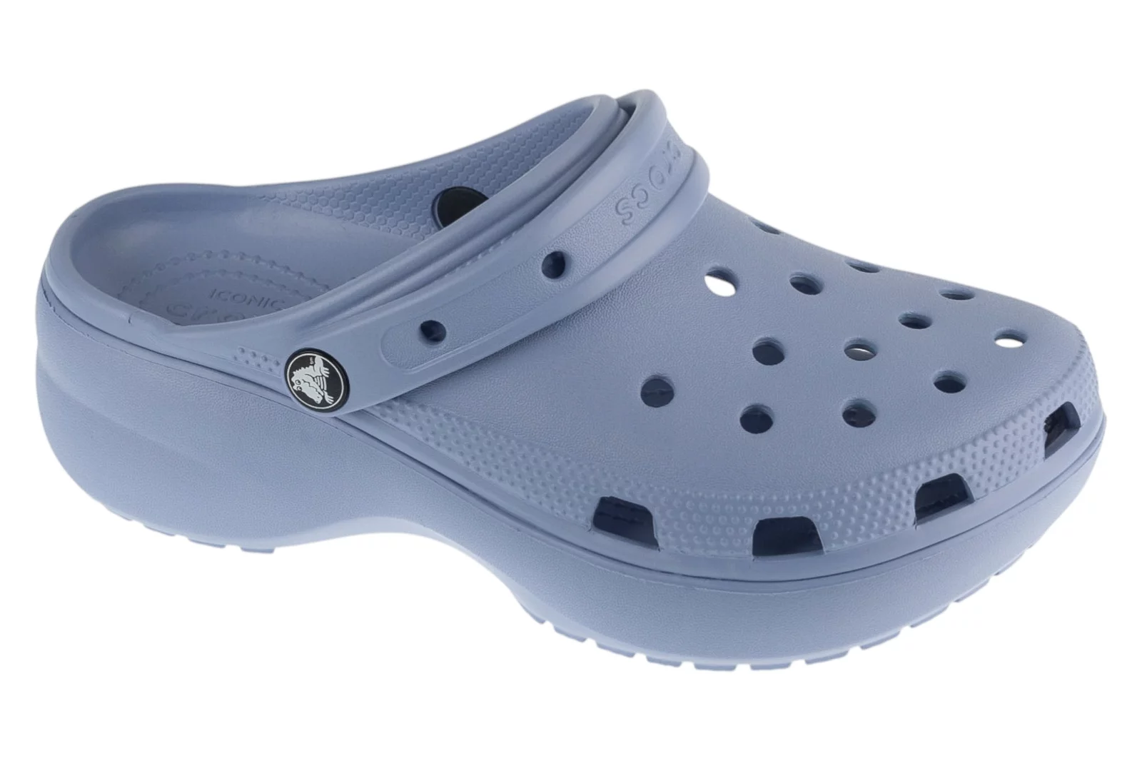 Crocs Classic Platform Clog 206750-453, Damskie, Niebieskie, klapki, syntetyk, rozmiar: 41/42