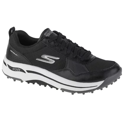 Skechers Go Golf Arch Fit 214018-BKW męskie buty do golfa, Czarne 001