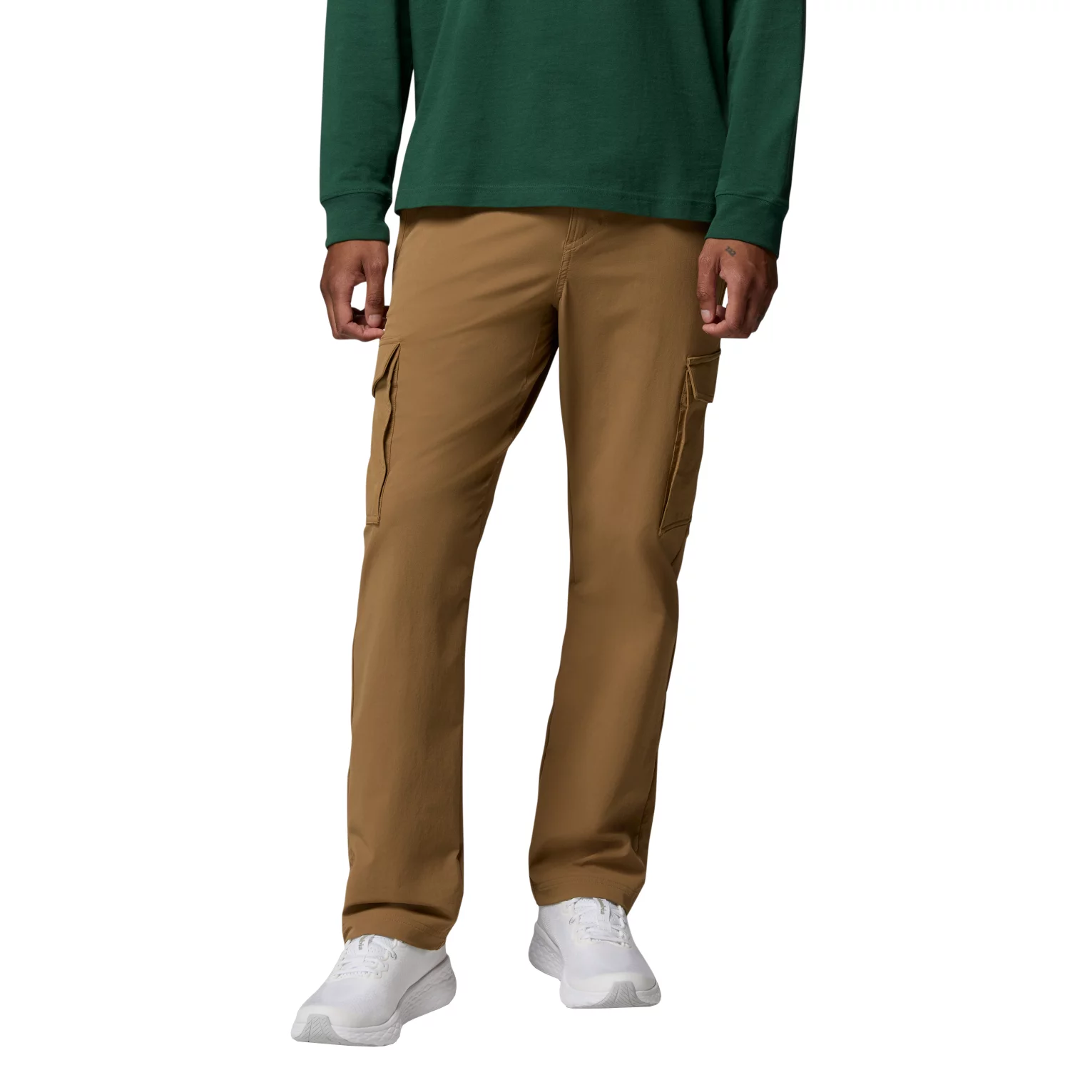Columbia ROC Tech Cargo Pant 2142141257, Męskie, Brązowe, spodnie, nylon, rozmiar: 32-32