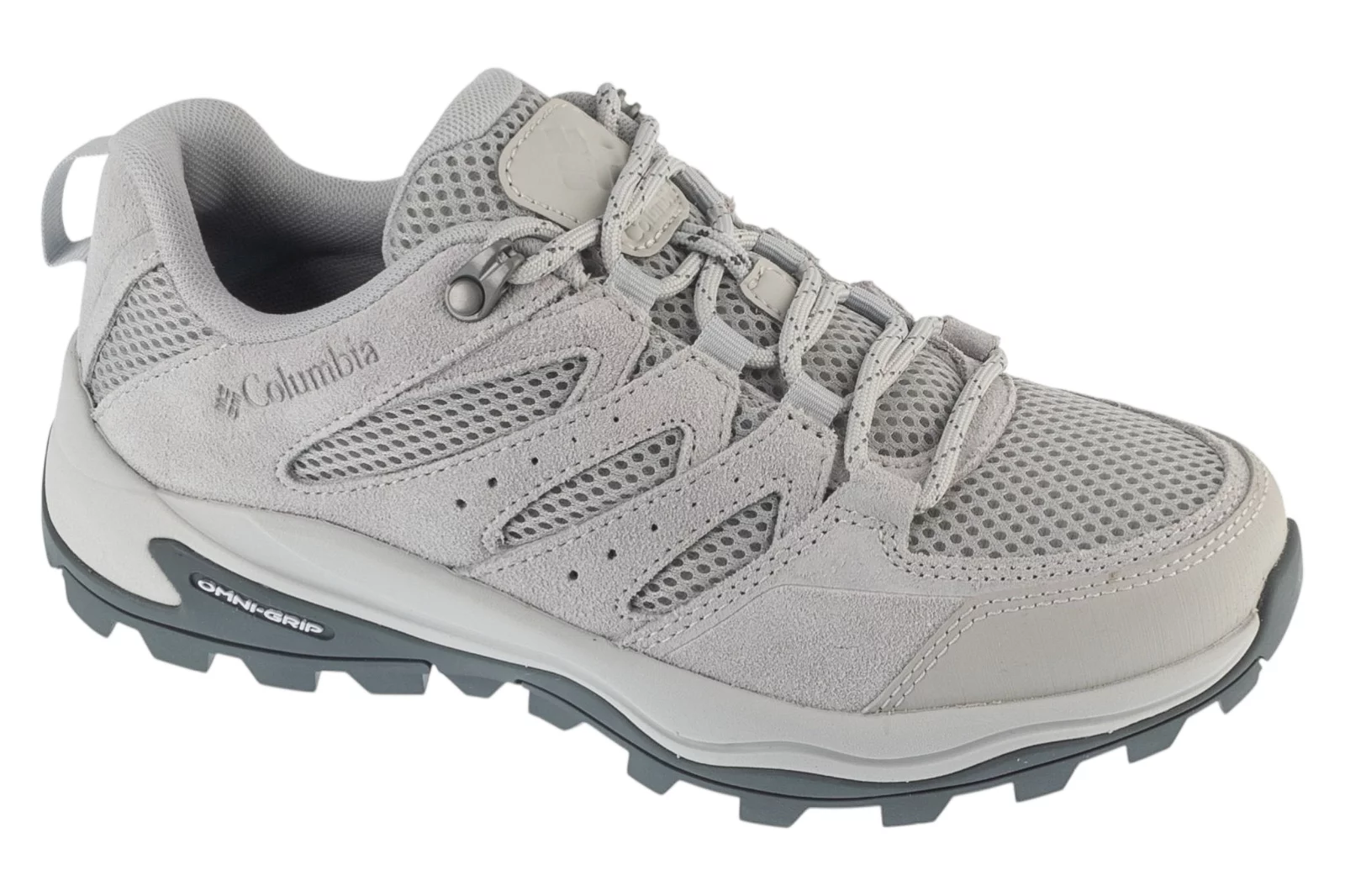 Columbia Redmond IV Breathe 2150231063, Damskie, Szare, buty trekkingowe, przewiewna siateczka, rozmiar: 38