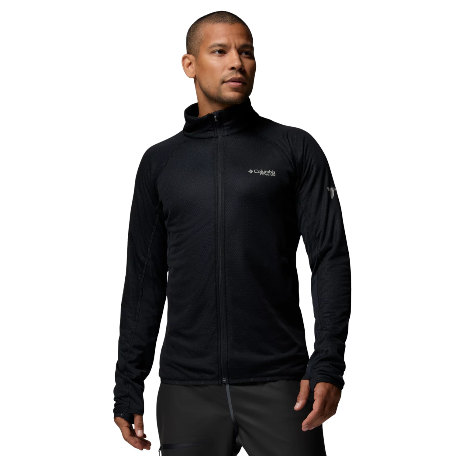 Columbia Summit Step FZ Fleece 2157213010, Męskie, Czarne, polary, poliester, rozmiar: XL