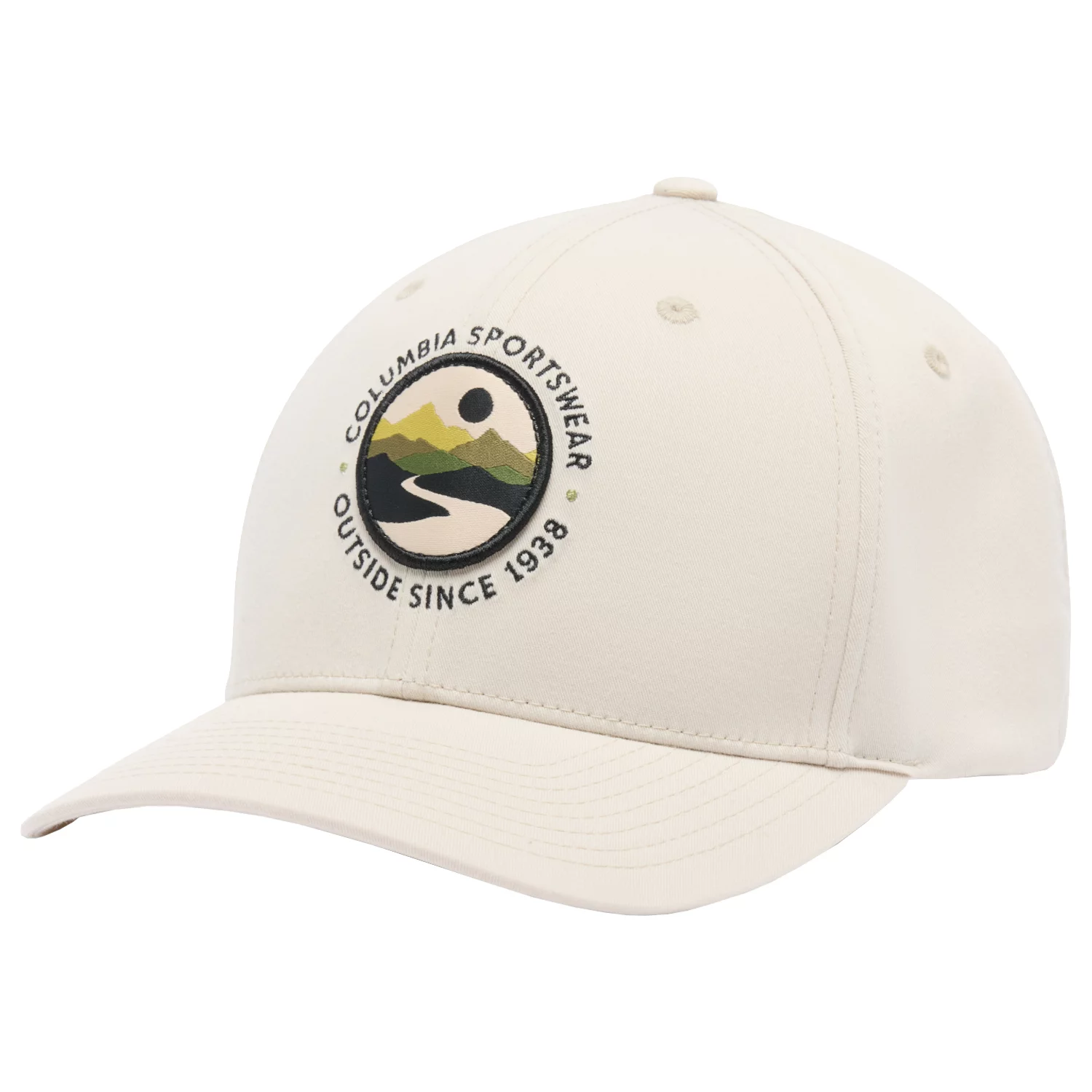 Columbia Lost Lager 3D Stretch Snapback 2159001278, Unisex, Beżowe, czapki z daszkiem, poliester, rozmiar: One size