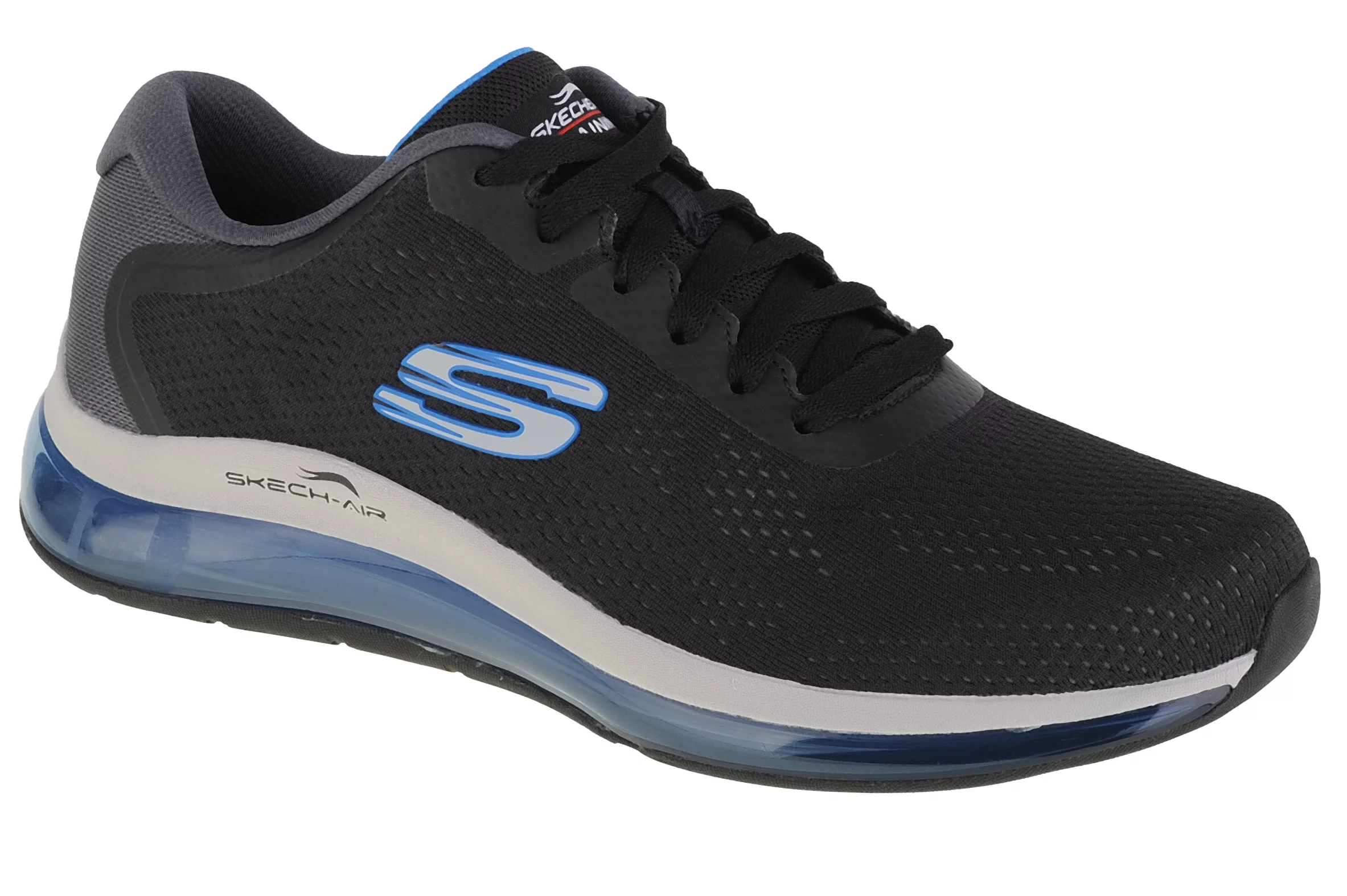 Skechers Skech-Air Element 2.0 Ventin 232240-BKBL, Męskie, Czarne, buty sneakers, tkanina, rozmiar: 42,5