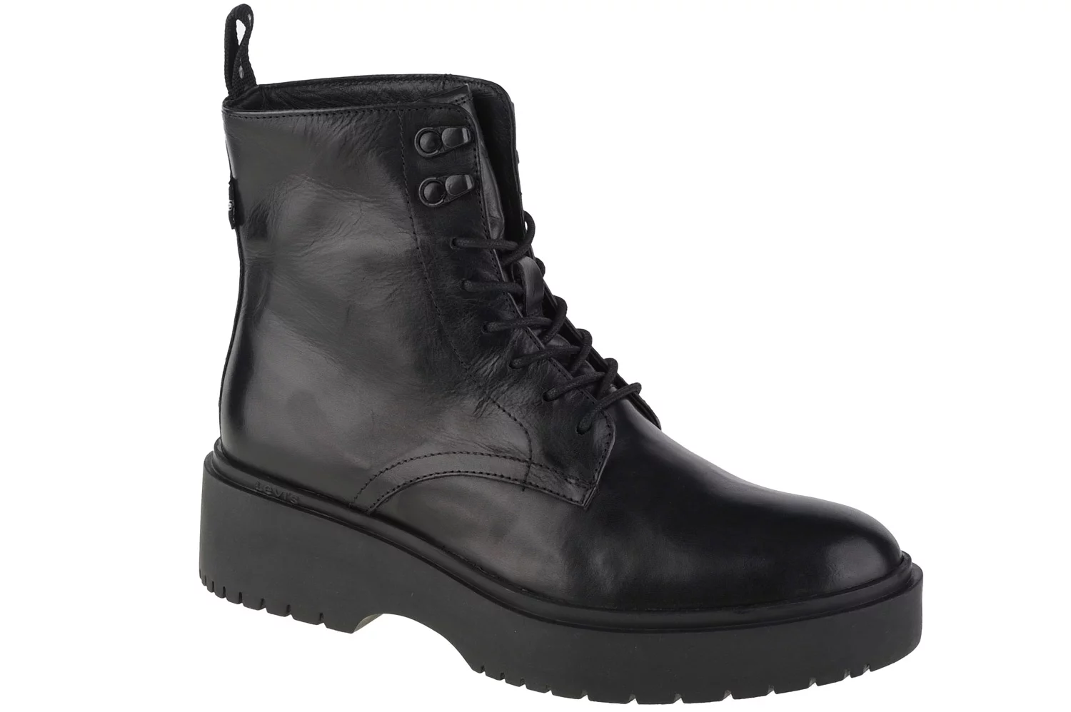 Levi's Bria 233648-710-559, Damskie, Czarne, trzewiki, skóra licowa, rozmiar: 36
