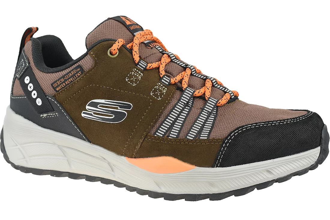 Skechers Equalizer 4.0 Trail 237023-BRBK, Męskie, Brązowe, buty trekkingowe, tkanina, rozmiar: 42