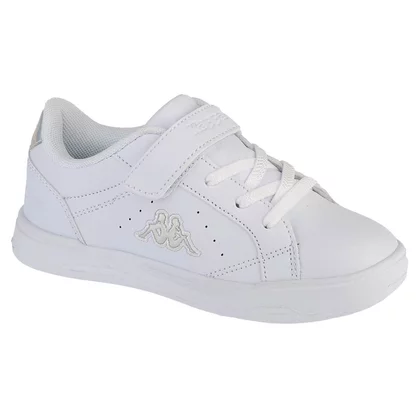 Kappa Asuka K 260923K-1017 dla dziewczynki buty sneakers, Białe 001