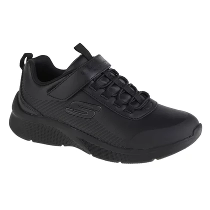 Skechers Microspec-Classmate 302607L-BBK dla dziewczynki buty sneakers, Czarne 001