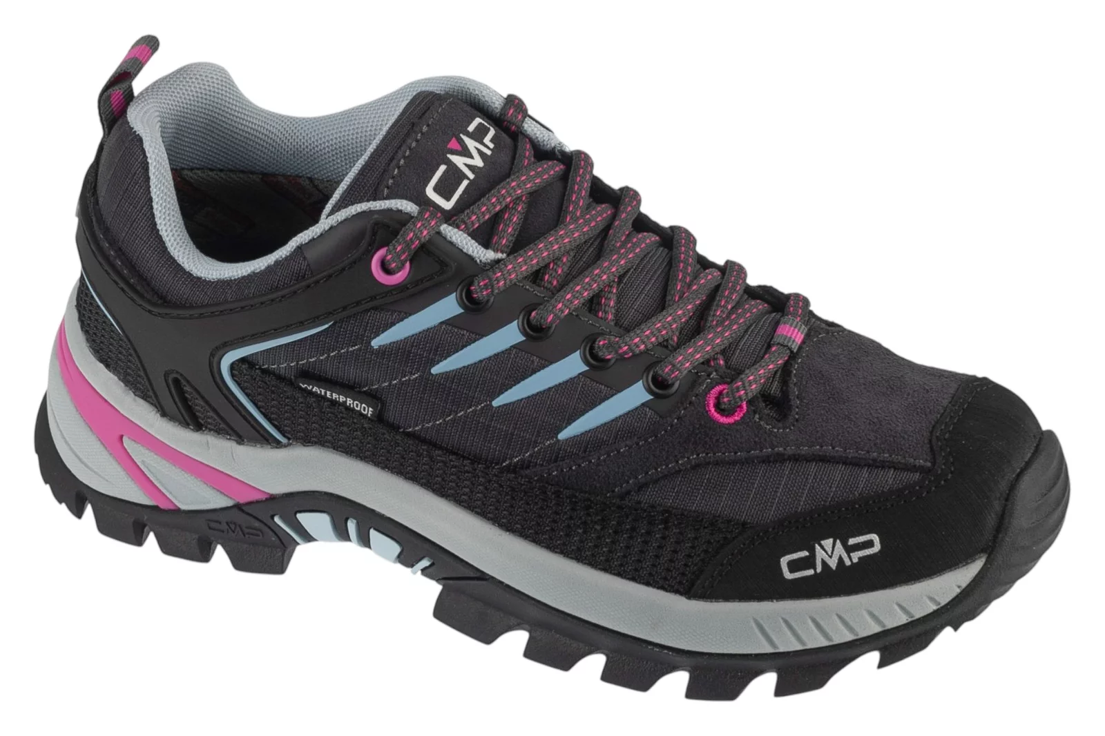 CMP Rigel 2.0 3Q15466-80UV, Damskie, Niebieskie, buty trekkingowe, skóra zamszowa, rozmiar: 36