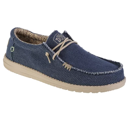 Scarpe Uomo HEY DUDE linea Wally Braided colore Fossil a sconto