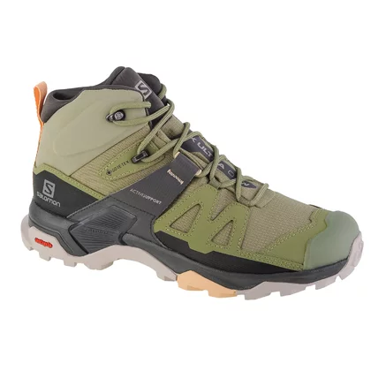 Salomon X Ultra 4 Mid GTX W 416251 damskie buty trekkingowe, Zielone 001
