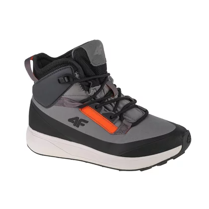 4F Kids DCX-22 Snow Boots 4FJAW22FWINM007-25S dla chłopca buty zimowe, Szare 001