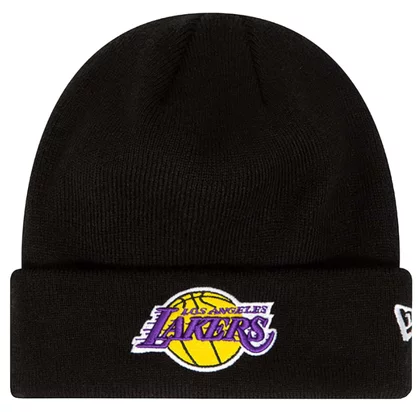 New Era Essential Cuff Beanie Los Angeles Lakers Hat 60348856