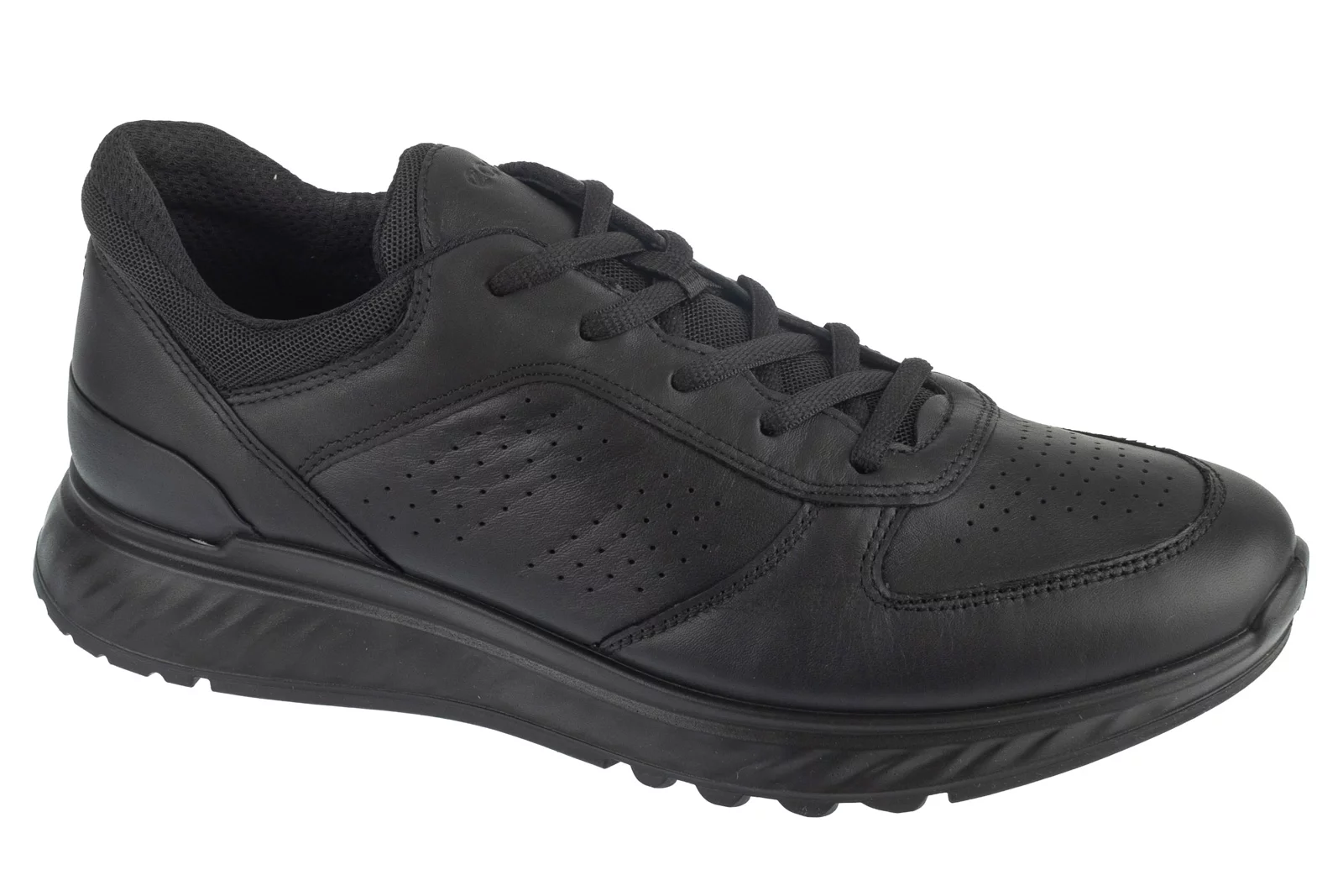 Ecco Exostride 83531401001, Męskie, Czarne, buty sneakers, skóra licowa, rozmiar: 47