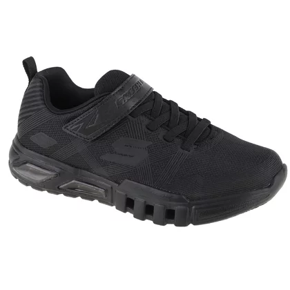 Skechers Flex-Glow 90542L-BBK dla chłopca buty sneakers, Czarne 001