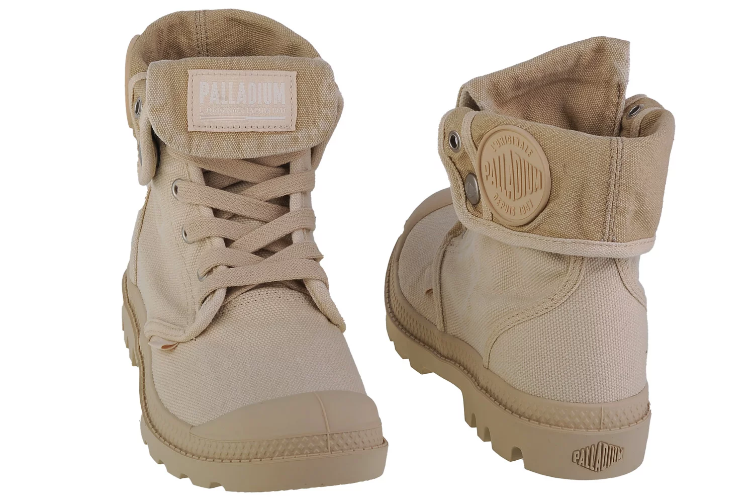 Palladium Baggy Boots In Schwarz – Veganer Canvas-Stiefel Mit EVA-Polsterung & Gummi-Sohle
