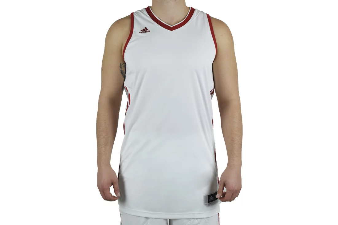 adidas E Kit JSY 3.0 AI4662, Męskie, Białe, t-shirty, poliester, rozmiar: 3XL2
