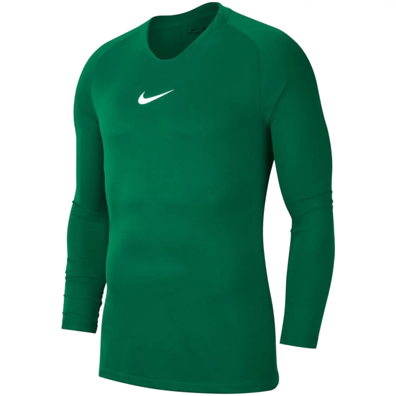 Nike Dry Park First Layer Longsleeve AV2609-302, Męskie, Zielone, longsleevy kompresyjne, poliester, rozmiar: XXL