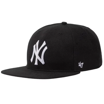 47 Brand MLB New York Yankees No Shot Cap B-NSHOT17WBP-BK