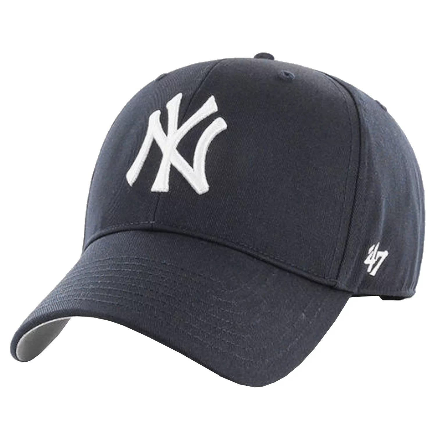 47 Brand MLB New York Yankees Kids Cap B-RAC17CTP-NY, Dla chłopca, Niebieskie, czapki z daszkiem, akryl, rozmiar: One size