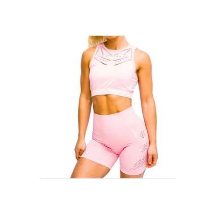 GymHero Venice Beach Top Short Bra BRA-SHORTMILKSHAKE