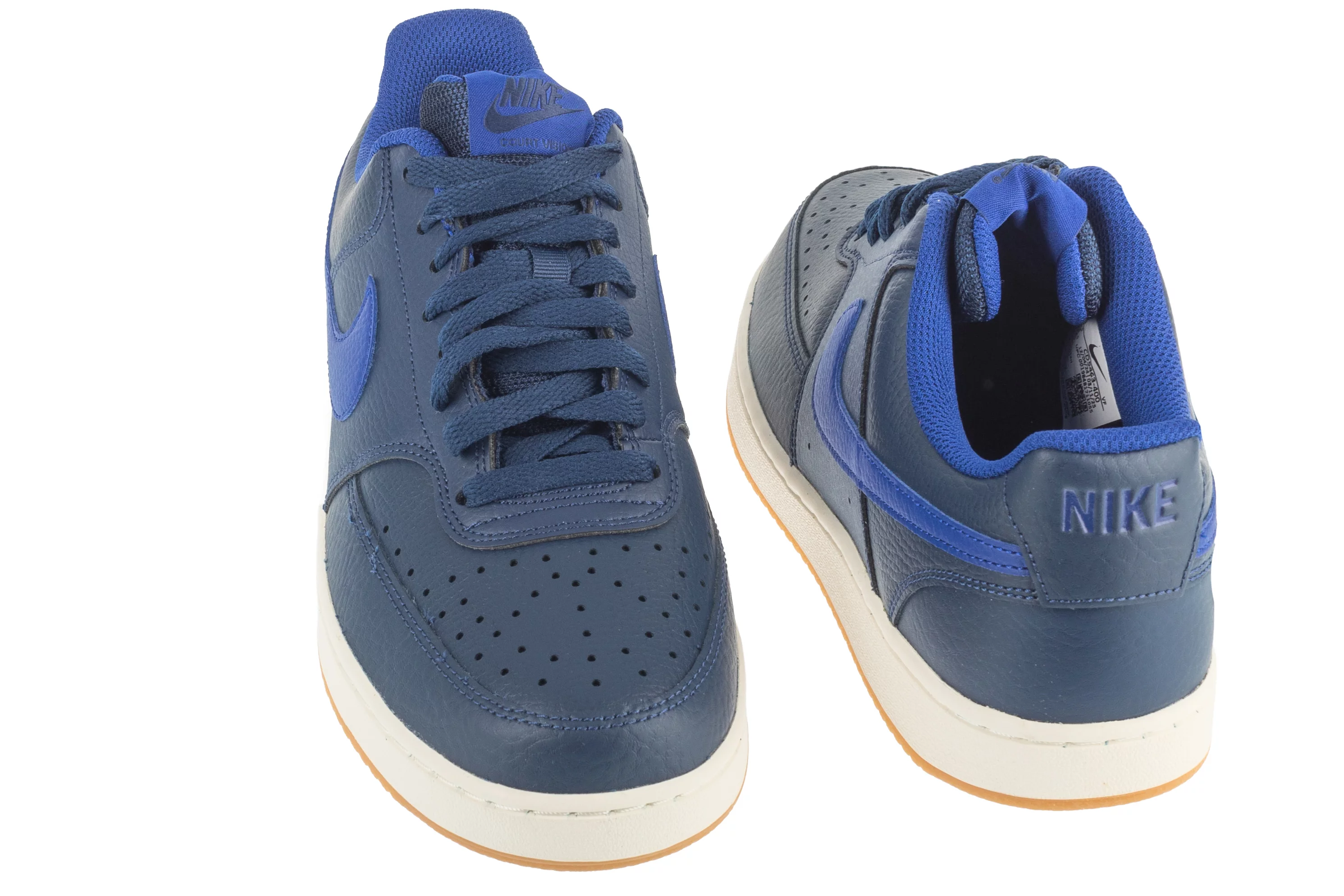 Nike Court Vision Lo‎ Sneakers Men\'s Sz 11.5 Midnight Navy/Deep Royal CD5463-400 Nike Court Vision Low White Royal Blue for Sale  main image 2