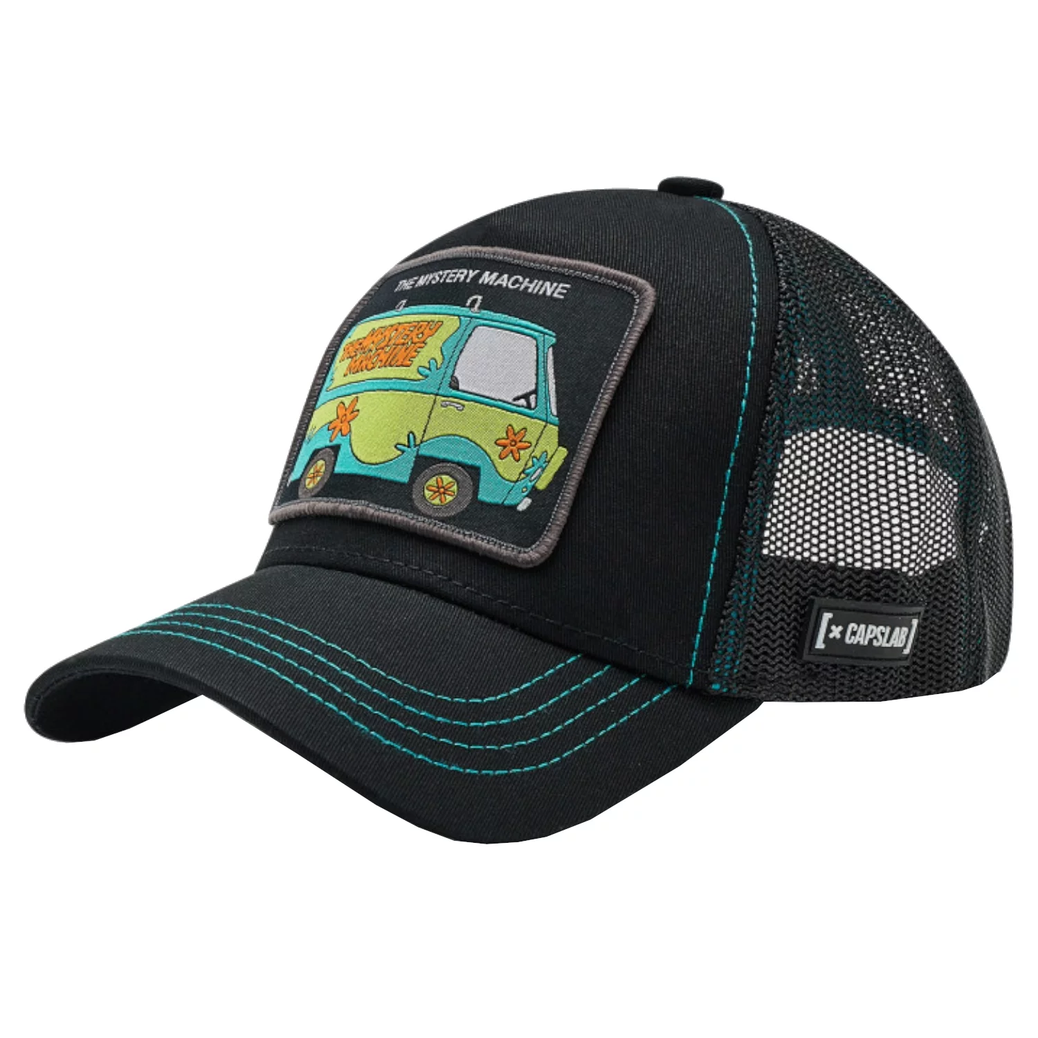 Capslab Scooby-Doo The Mystery Machine Cap CL-SD1-1-MAC2, Męskie, Czarne, czapki z daszkiem, bawełna, rozmiar: One size