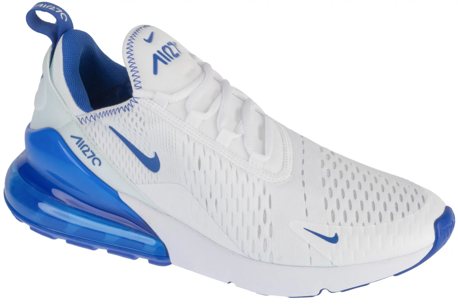 Nike Air Max 270 DH0268-100, Męskie, Białe, buty sneakers, tkanina, rozmiar: 42,5