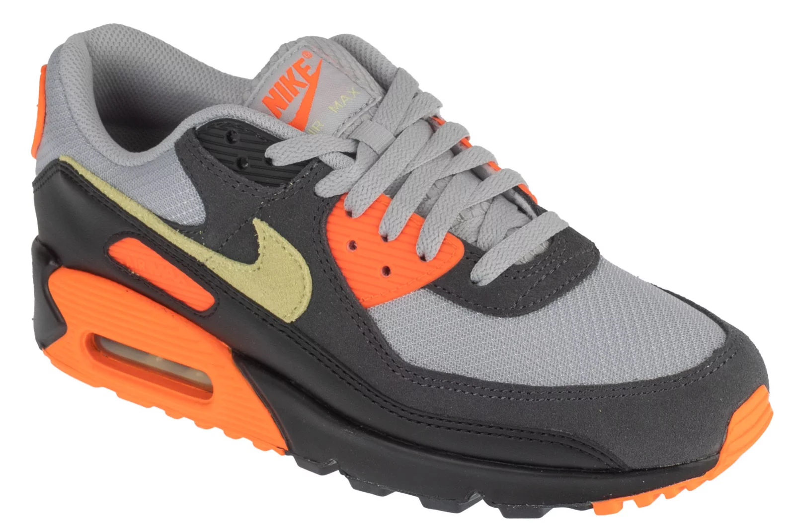 Nike Air Max 90 DM0029-018, Męskie, Szare, buty sneakers, przewiewna siateczka, rozmiar: 41