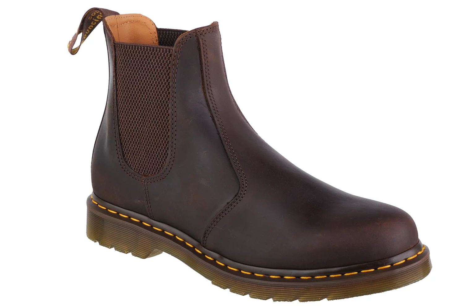 Dr. Martens 2976 YS Crazy Horse DM27486201, Unisex, Brązowe, sztyblety, skóra naturalna, rozmiar: 40