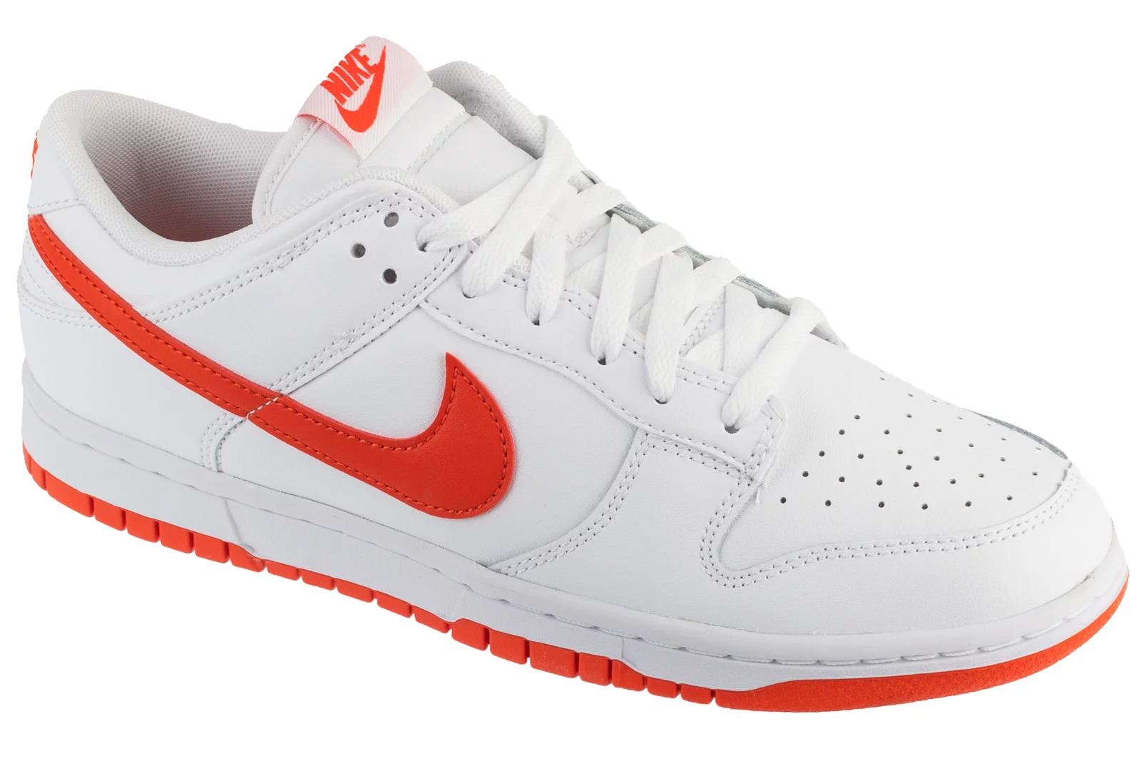 Nike Dunk Low Retro DV0831-103, Męskie, Białe, buty sneakers, skóra licowa, rozmiar: 42
