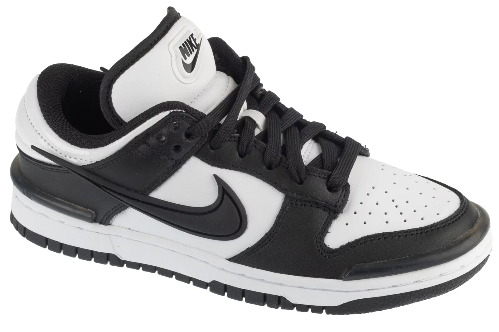 Nike Wmns Dunk Low Twist DZ2794-001, Damskie, Białe, buty sneakers, skóra licowa, rozmiar: 38