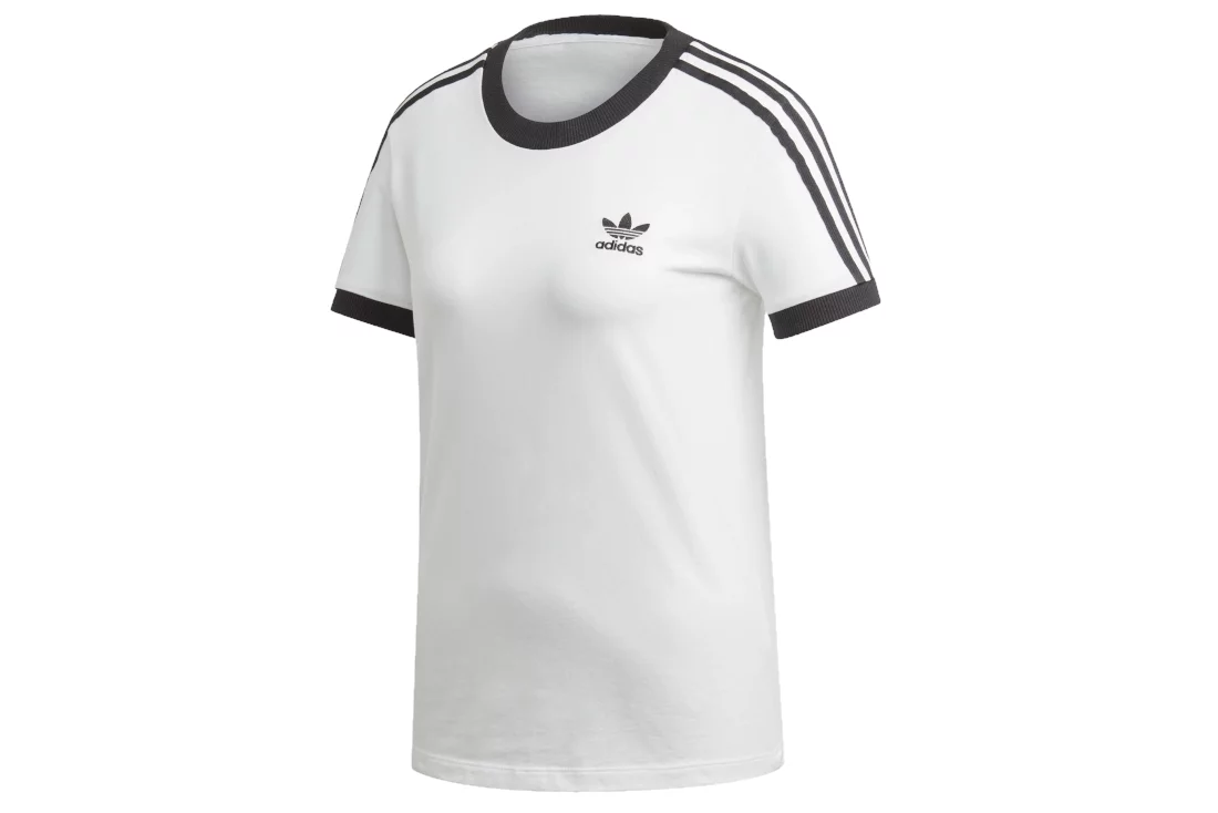 adidas originals T-shirt - 3-Stripes Tee (Blanc) - Vêtements chez