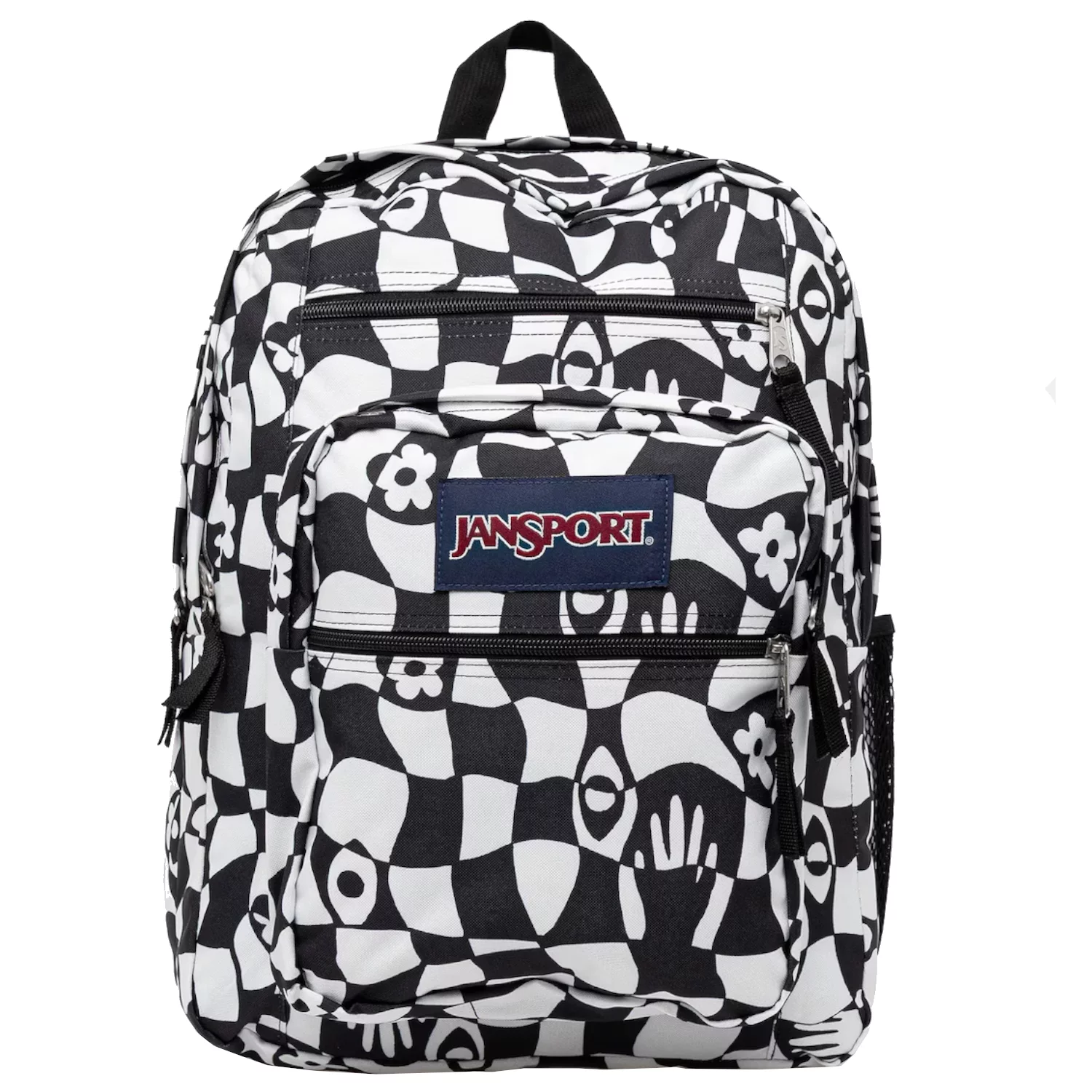 JanSport Big Student Backpack EK0A5BAH0W9, Unisex, Czarne, plecaki, poliester, rozmiar: One size