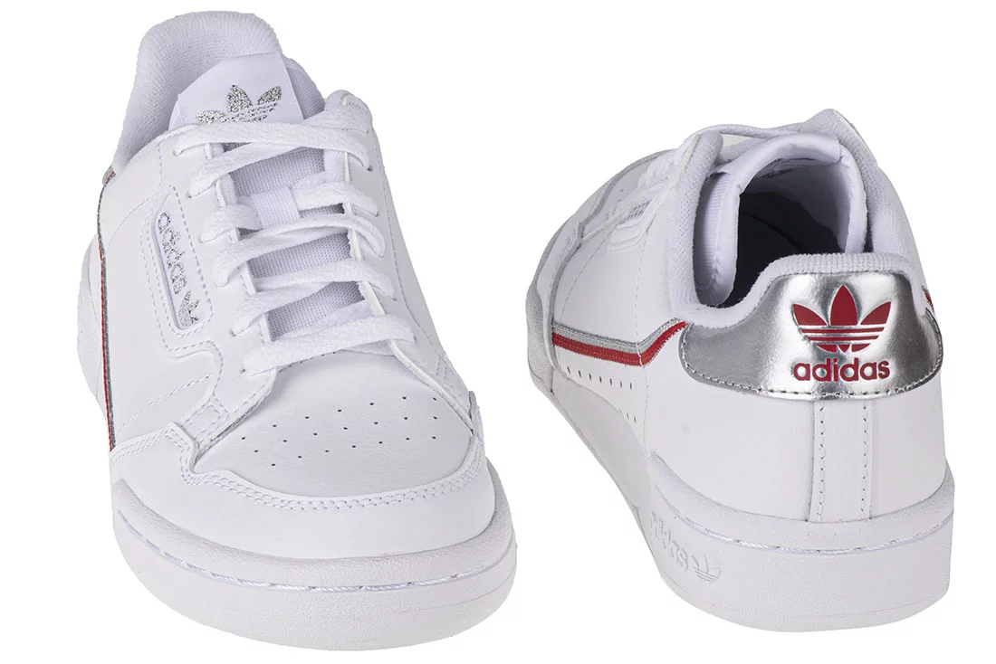 adidas gazelle silver green womens Continental 80 Stripes Shoes Cloud White Size 6.5 by adidas