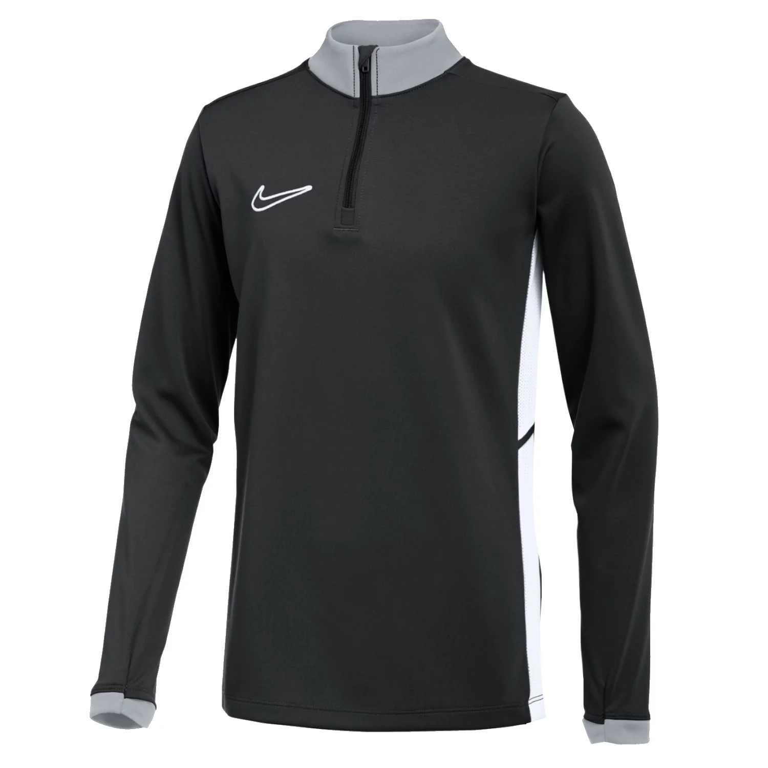 Nike Dri-Fit Academy 25 Drill Top FZ9773-010, Dla chłopca, Czarne, bluzy, poliester, rozmiar: XS
