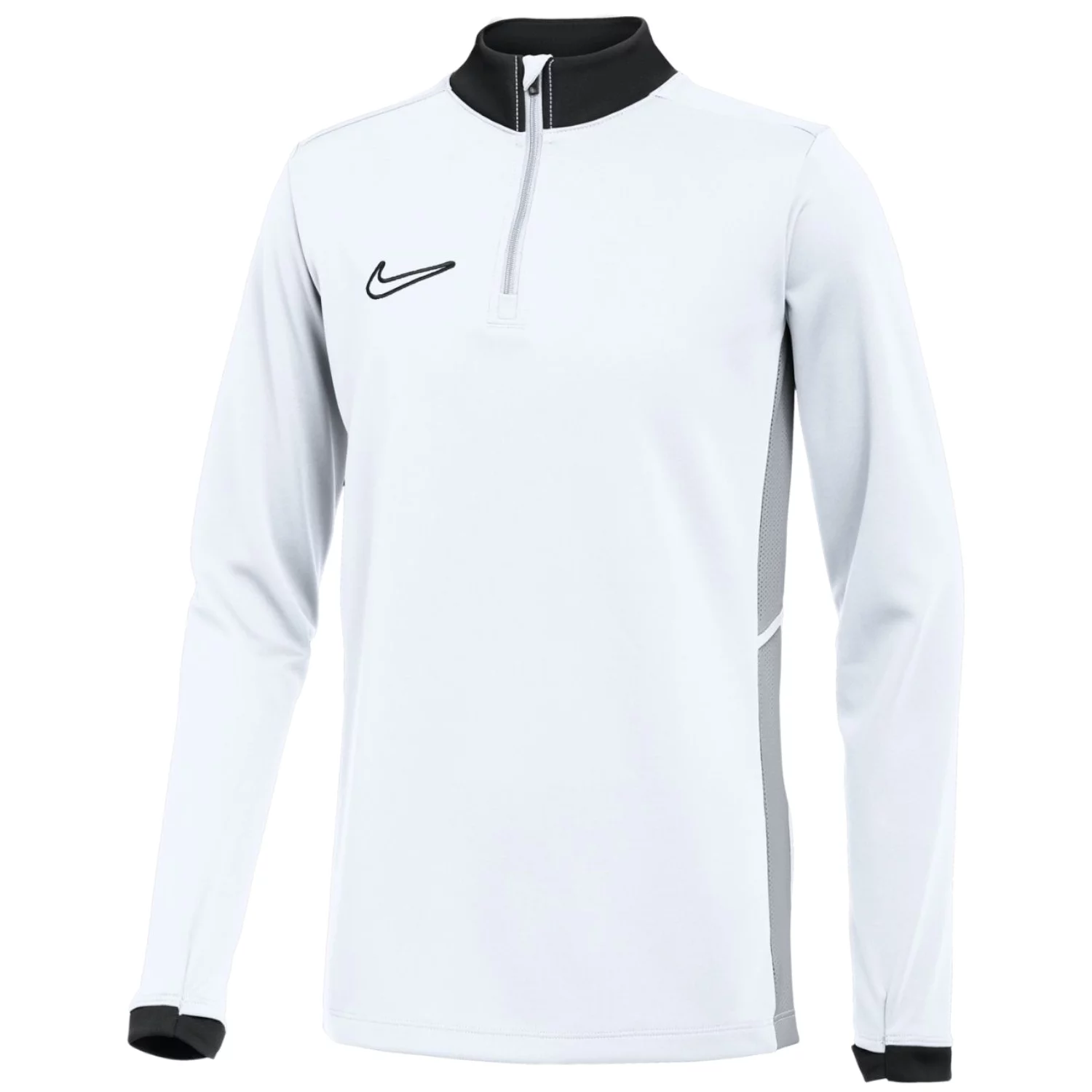 Nike Dri-Fit Academy 25 Drill Jr Top FZ9773-100, Dla chłopca, Białe, bluzy, poliester, rozmiar: XL
