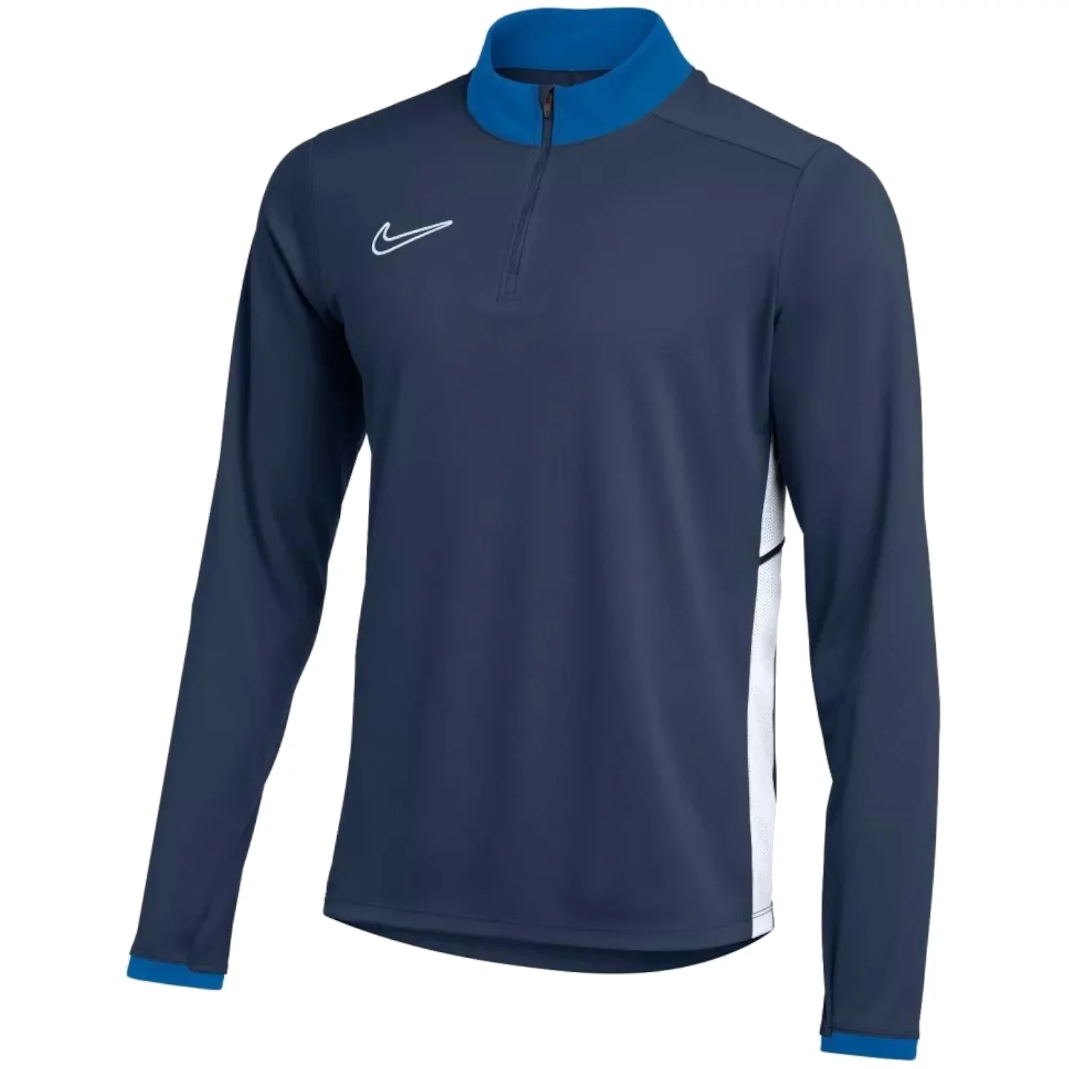Nike Dri-Fit Academy 25 Drill Jr Top FZ9773-410, Dla chłopca, Granatowe, bluzy, poliester, rozmiar: S