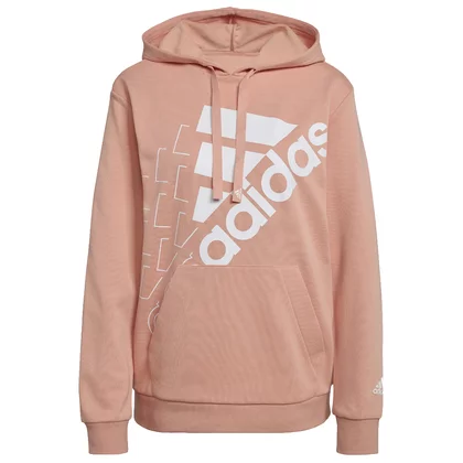 adidas Brand Love Slanted Relaxed Logo Hoodie GS1373
