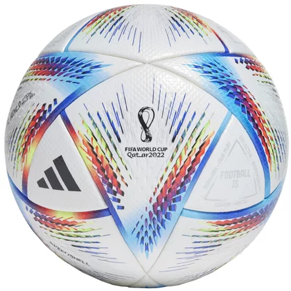 adidas Al Rihla Pro Ball H57783 unisex piłki do piłki nożnej, Białe 001
