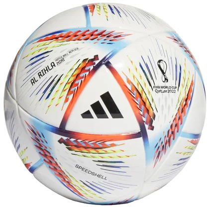 adidas Al Rihla Mini Ball H57793 unisex piłki do piłki nożnej, Białe 001