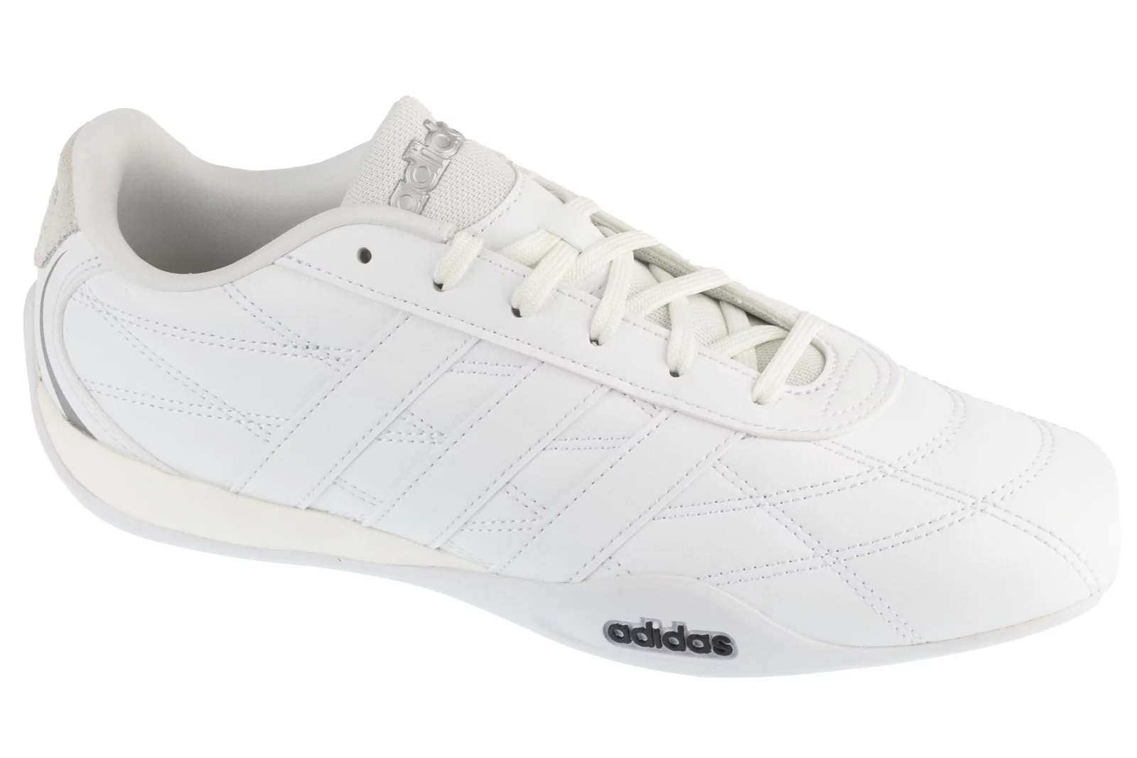 adidas Adipista HQ9161, Męskie, Białe, buty sneakers, skóra syntetyczna, rozmiar: 45 1/3