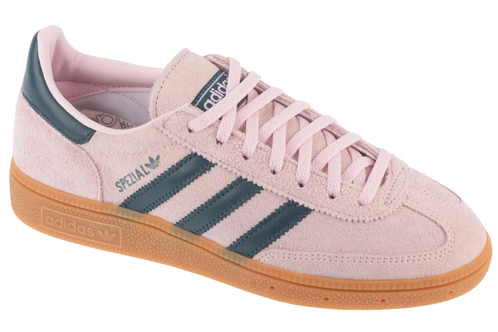 adidas Handball Spezial W IF6561, Damskie, Różowe, buty sneakers, skóra zamszowa, rozmiar: 38 2/3