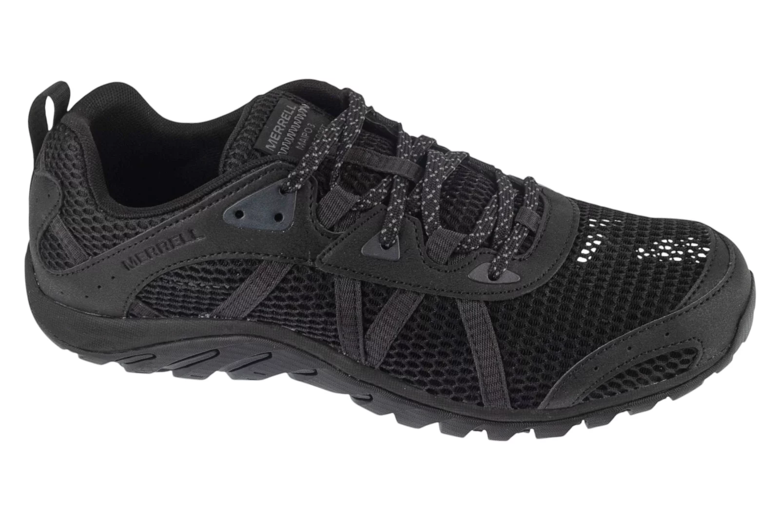 Merrell Maipo 3 Aerosport J00003301, Damskie, Czarne, buty trekkingowe, przewiewna siateczka, rozmiar: 38