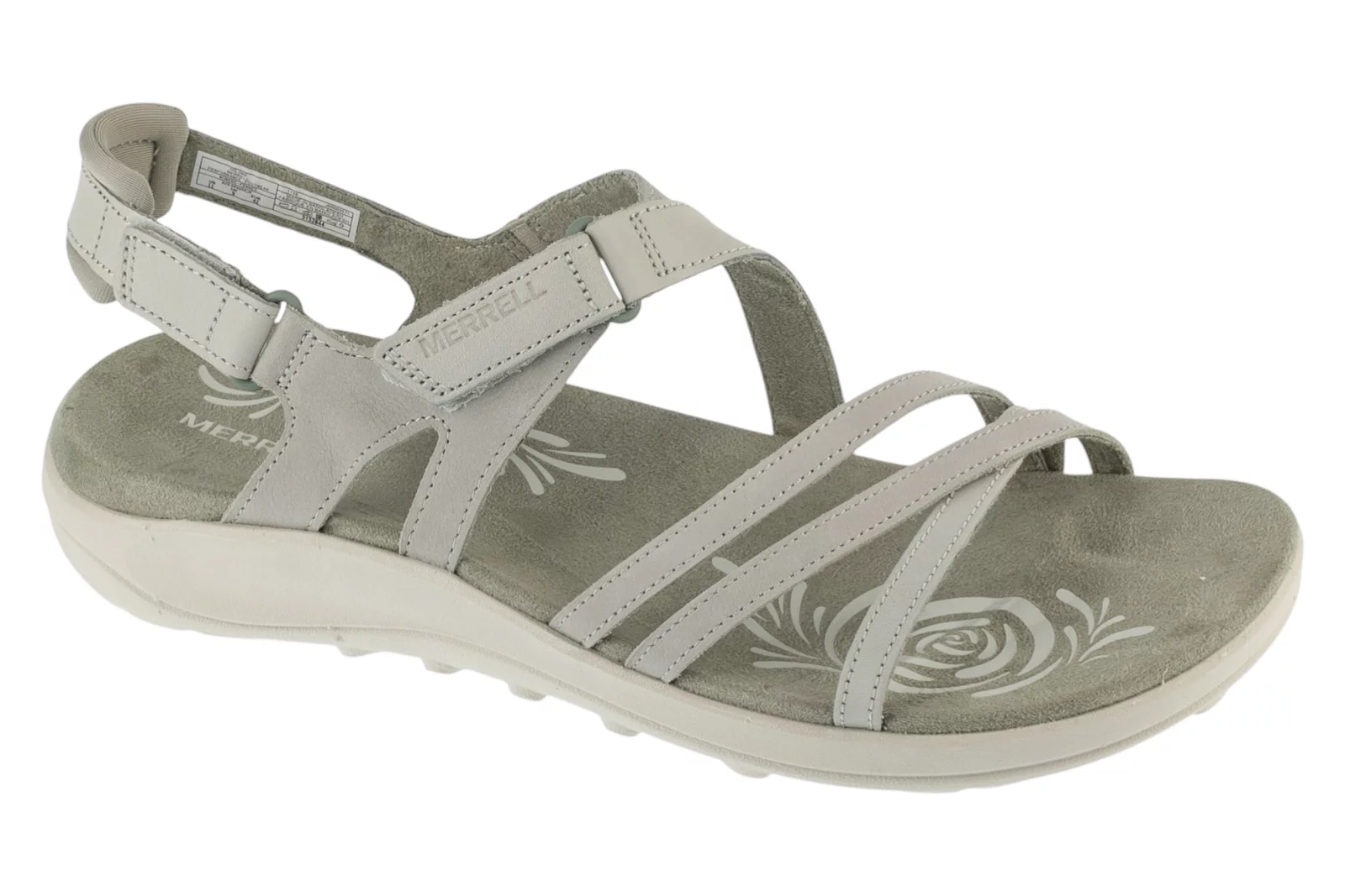 Merrell Harbor Backstrap J00003571, Damskie, Beżowe, sandały, skóra licowa, rozmiar: 40