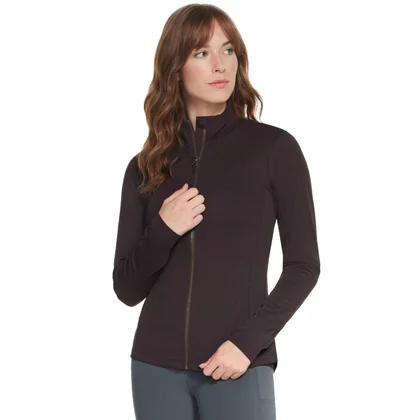 Skechers Go Flex Harmony Full Zip Jacket JA501-BRCT