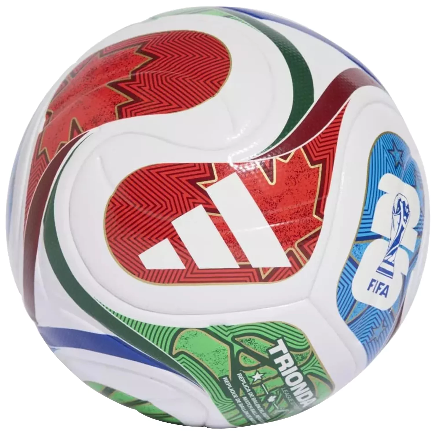 adidas FIFA World Cup 26 Trionda League Street Ball JD8035, Unisex, Białe, piłki do piłki nożnej, TPU, rozmiar: 5