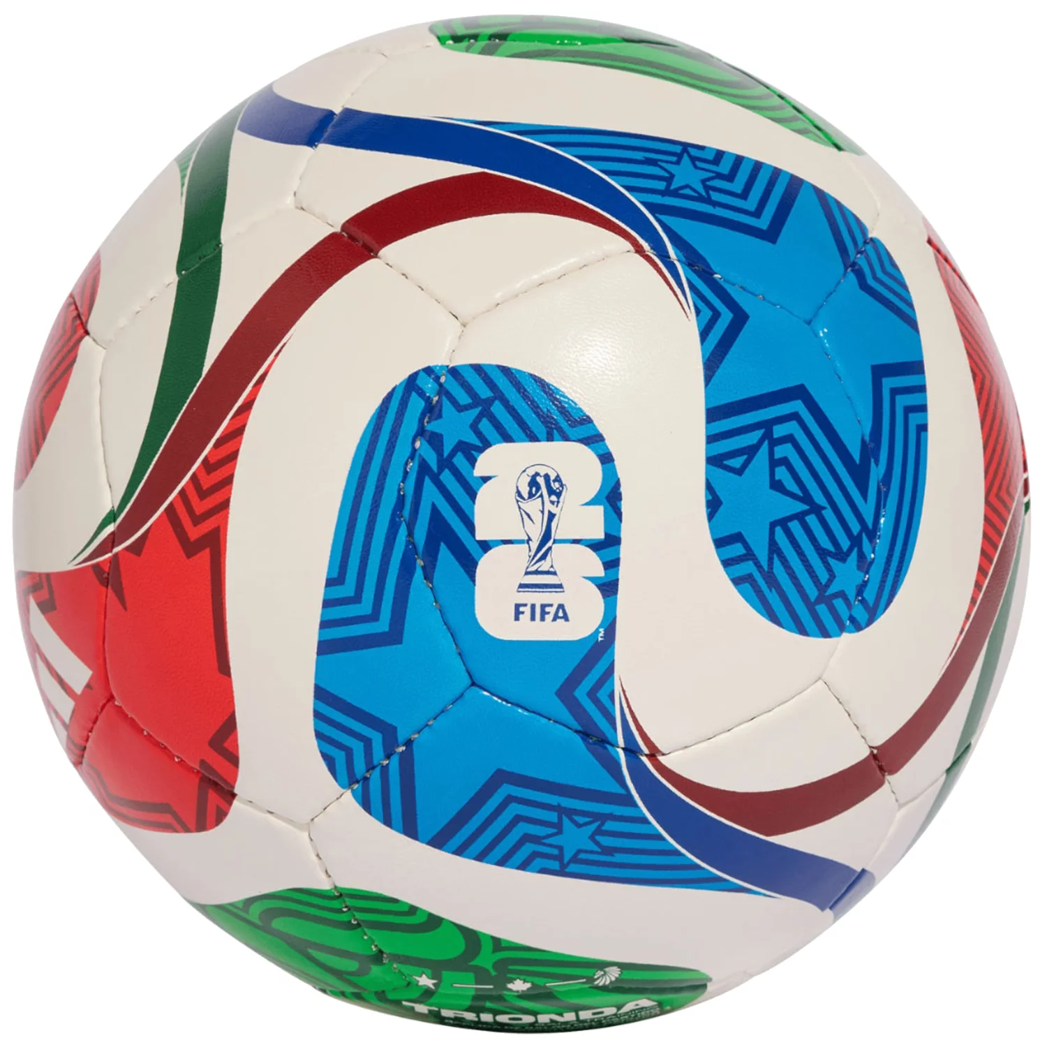 adidas FIFA World Cup 26 Trionda Training Sala Ball JD8048, Unisex, Białe, piłki do piłki nożnej, TPU, rozmiar: 4