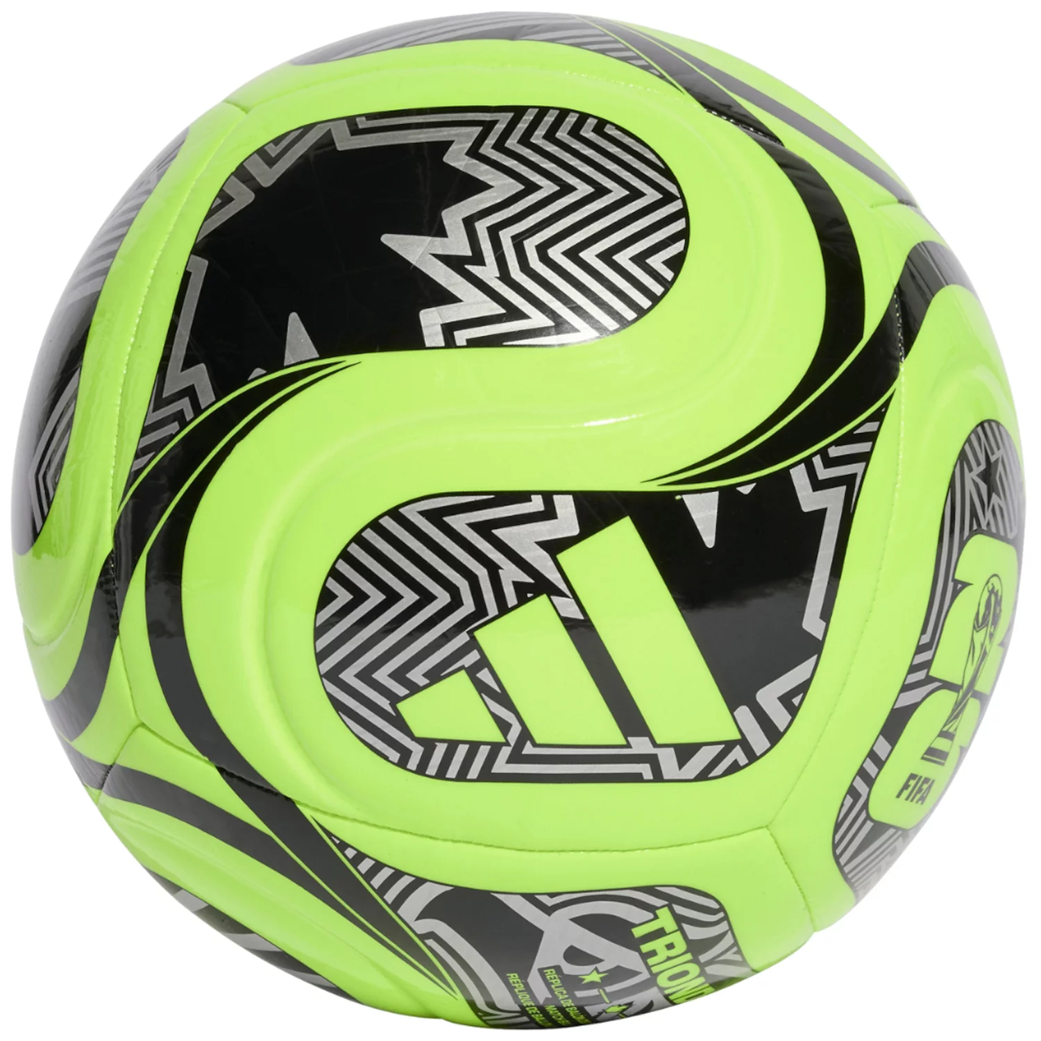 adidas FIFA World Cup 26 Trionda Club Ball JD8052, Unisex, Zielone, piłki do piłki nożnej, TPU, rozmiar: 3
