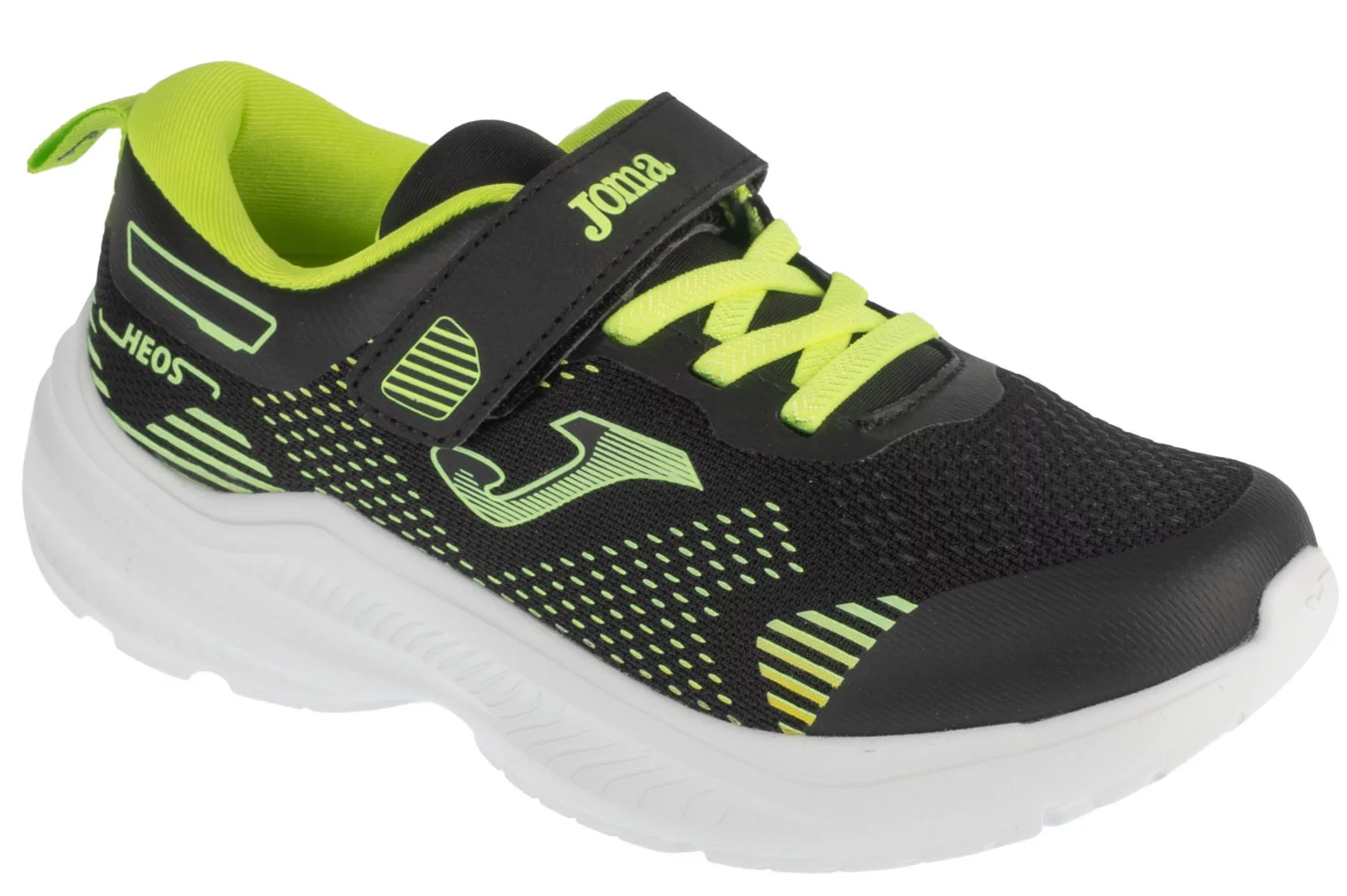 Joma Heos Jr 2601 JHEOS2601V, Dla chłopca, Czarne, buty sneakers, tkanina, rozmiar: 34